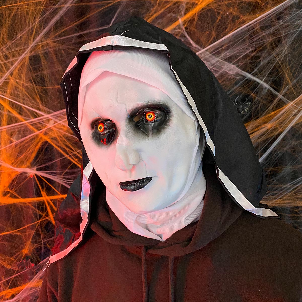 Miniatura 5 de Mascara Monja Macabra Latex OF-1466